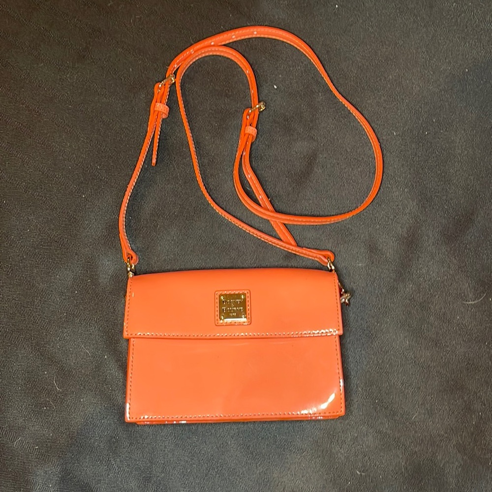 Dooney & Bourke melon color crossbody bag